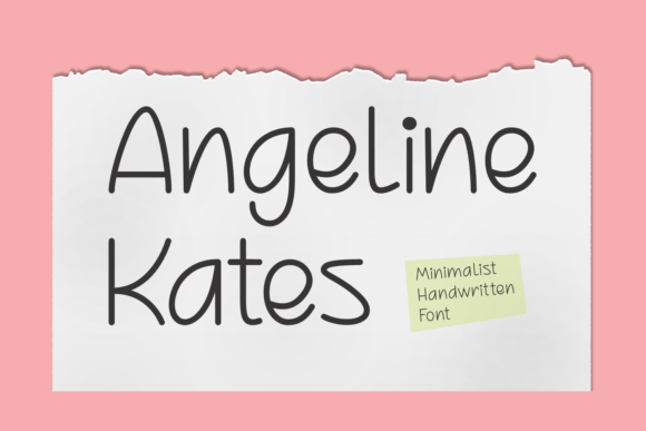 Angeline Kates: A Playful Font for Business