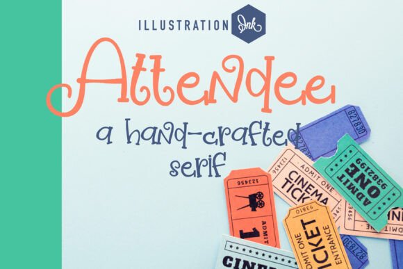 Attendee: A Whimsical Font for Business Branding