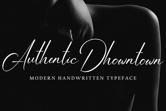Authentic Dhowntown Font