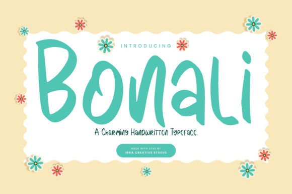 Bonali Font: Handwritten Elegance for Editorial Design