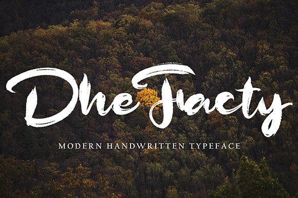 Dhe Facty: A Trendy Script Font