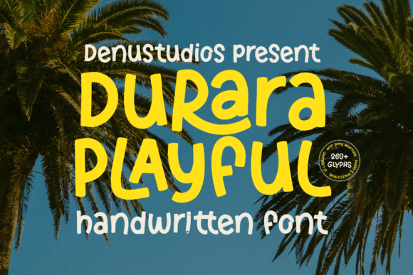 Durara Playful: A Fun Font for Creative Campaigns