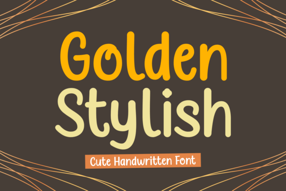 Golden Stylish: A Font That Elevates Your Brand