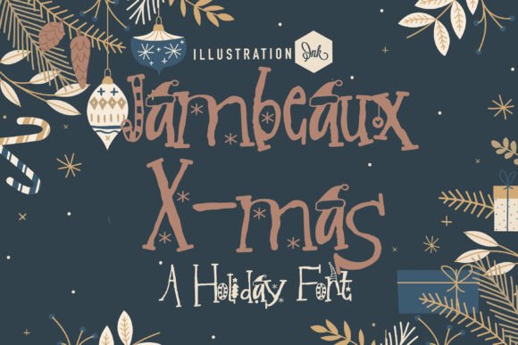 Jambeaux X-mas: Whimsical Serif for Holiday Magic