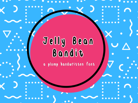 Jelly Bean Bandit Font for Playful Design
