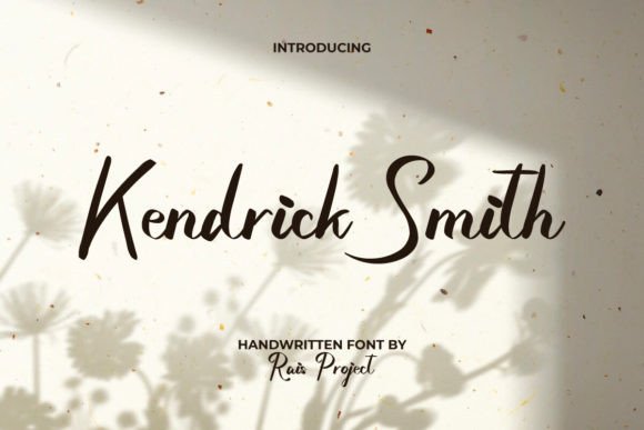Kendrick Smith Font Review