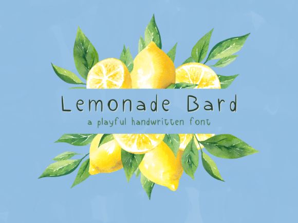 Lemonade Bard: A Playful Font for Business