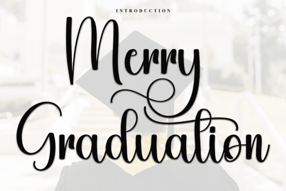 Merry Graduation Font for Business