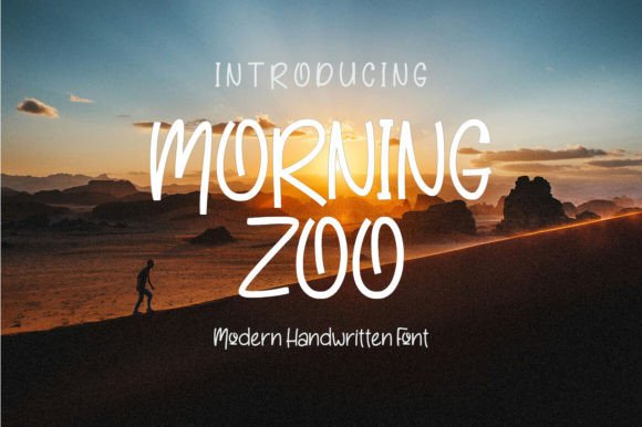 Morning Zoo Font: Whimsical Design for Digital Marketing