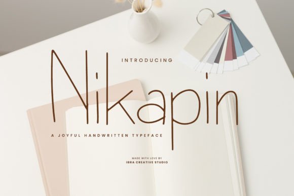 Nikapin: A Joyful Handwritten Font