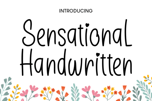 Sensational Handwritten Font
