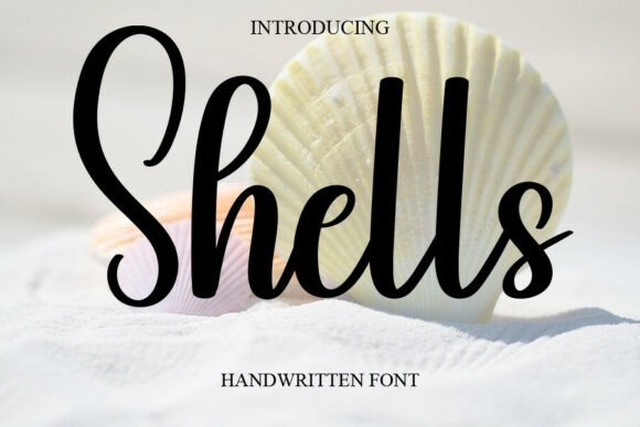 Shells Font: Handwritten Elegance for Marketers