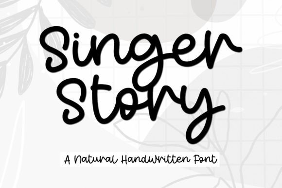 Singer Story Font